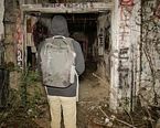 Scary Encounter at Abandoned Asylum at Night
